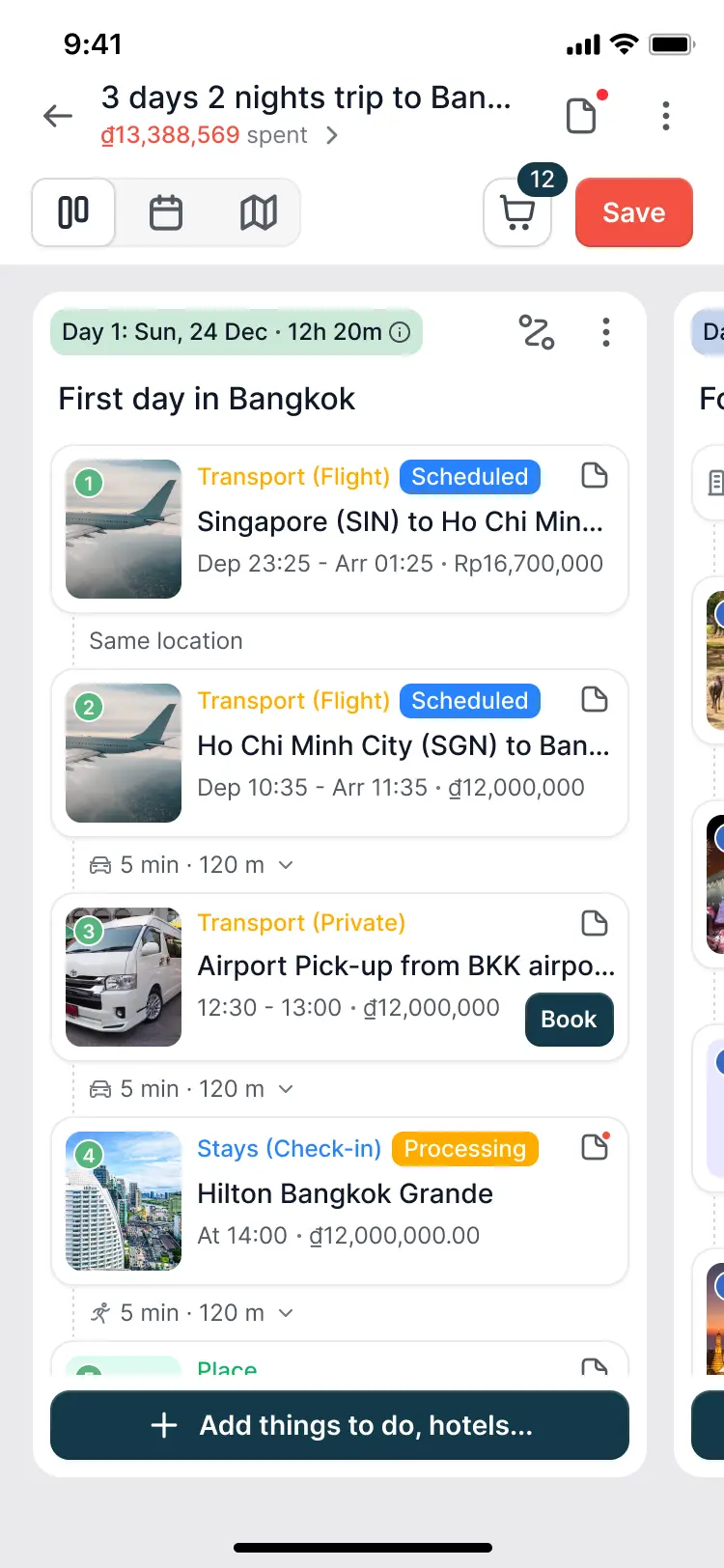 Holicay - How it works - sharing